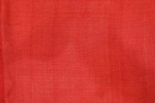 Scarlet Red with Floral Motif Pure Tussar Saree – DDA008