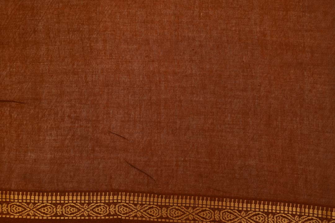 Pure Cotton Sarees-DDA028 2 Steel Blue Pure Cotton Saree – DDA028